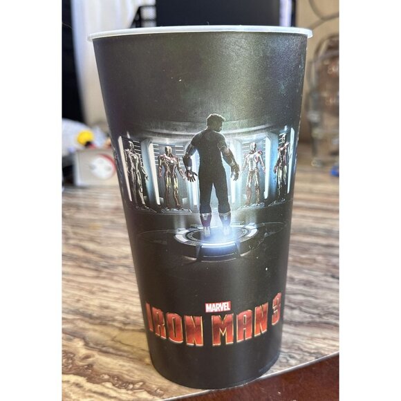 Marvel Iron Man 3 Movie Promotion 44 Ounce Large Cup - Cup Only - Picture 1 of 6